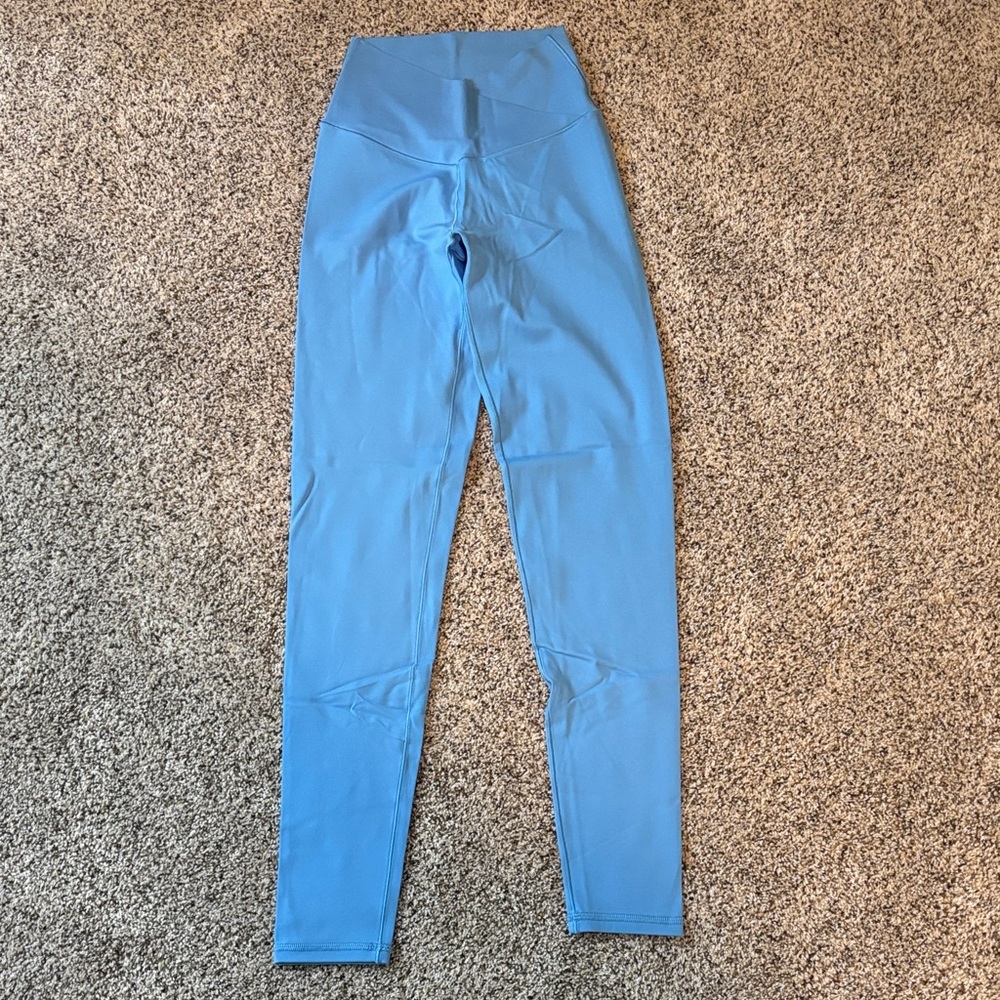 Aerie Crossover Blue Leggings Brand New